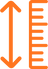 <strong>Justerbar størrelse</strong>